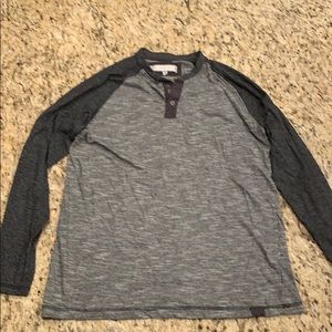 Pd&c men’s medium grey and black shirt